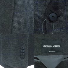 画像4: 7.5万円均一SALE!!! ジョルジオアルマーニ黒ラベルのジャケット(56)A/W (4)