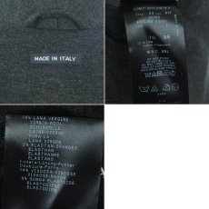 画像5: 7.5万円均一SALE!!! ジョルジオアルマーニ黒ラベルのジャケット(56)A/W (5)