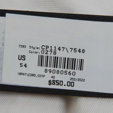 画像4: 2.5万円均一SALE!!! ジョルジオアルマーニ「黒ラベル」コーデュロイパンツ(54)S/S (4)