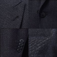 画像4: ジョルジオアルマーニ黒ラベル「CAMBRIDGE」ツイード素材スーツ(56/60)A/W (4)