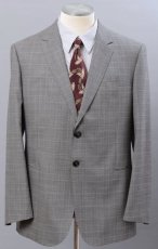 画像1: ジョルジオアルマーニ黒ラベル「TAYLORモデル」チェックスーツ（56）A/W (1)