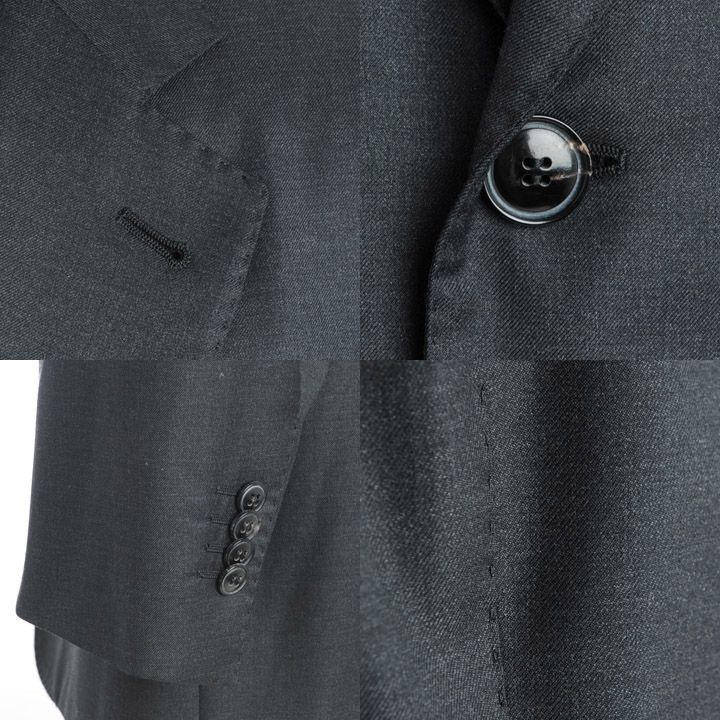 ジョルジオアルマーニ　黒ラベル　コレクション　シルク混リネンシャツジャケット