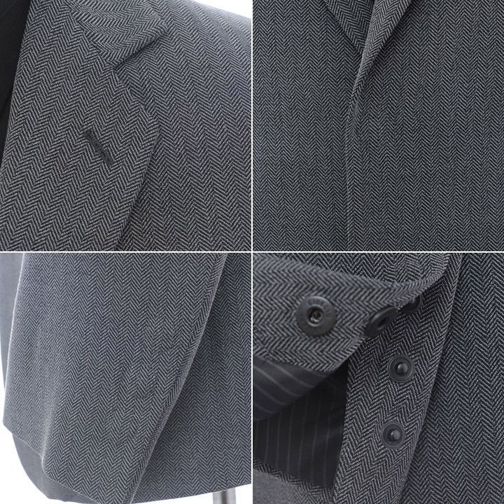 10万円均一SALE!!! ジョルジオアルマーニ黒ラベル「グレージャケット」(50)A/W