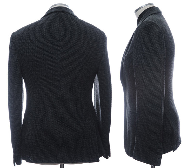 10万円均一SALE!!! ジョルジオアルマーニ黒ラベルのグレージャケット（50）A/W