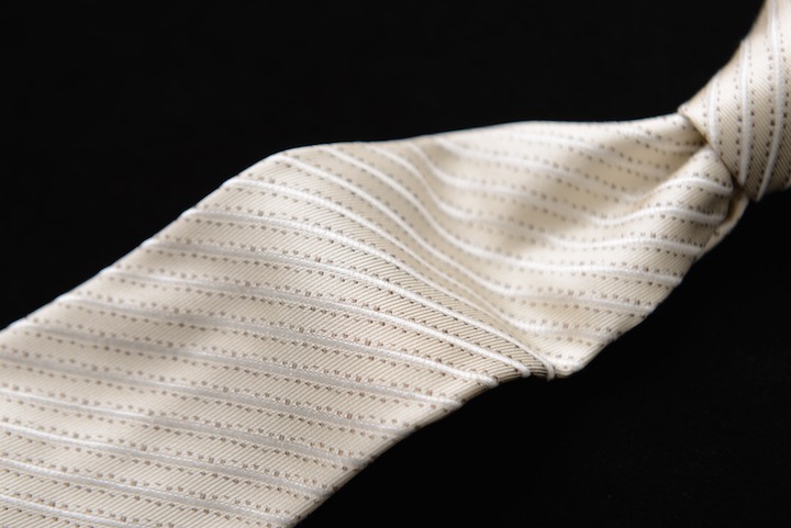画像1: アルマーニコレツィオーニのネクタイ シルク製 ストライプ (1)