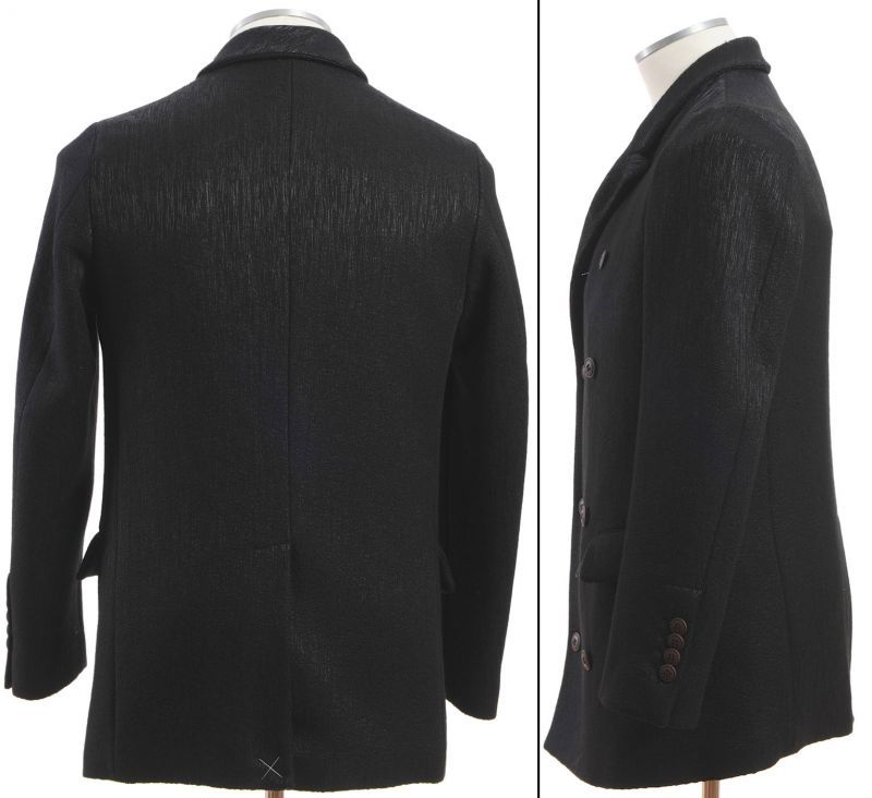 15万円均一SALE!!!ジョルジオアルマーニのブラックアウタージャケット